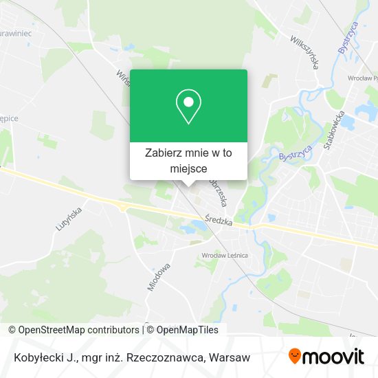 Mapa Kobyłecki J., mgr inż. Rzeczoznawca