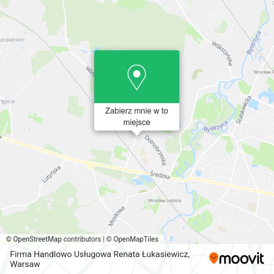 Mapa Firma Handlowo Usługowa Renata Łukasiewicz