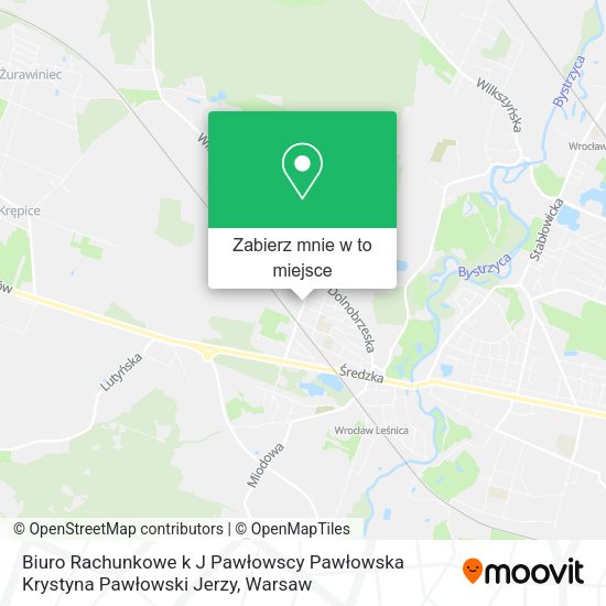 Mapa Biuro Rachunkowe k J Pawłowscy Pawłowska Krystyna Pawłowski Jerzy