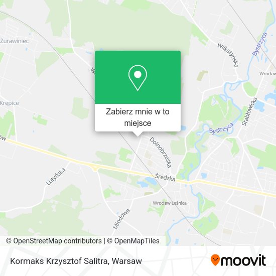 Mapa Kormaks Krzysztof Salitra