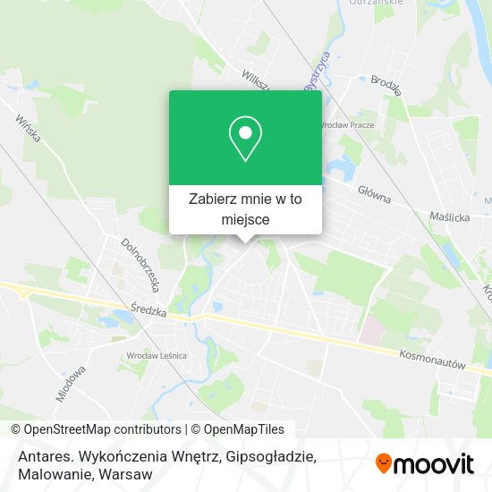 Mapa Antares. Wykończenia Wnętrz, Gipsogładzie, Malowanie