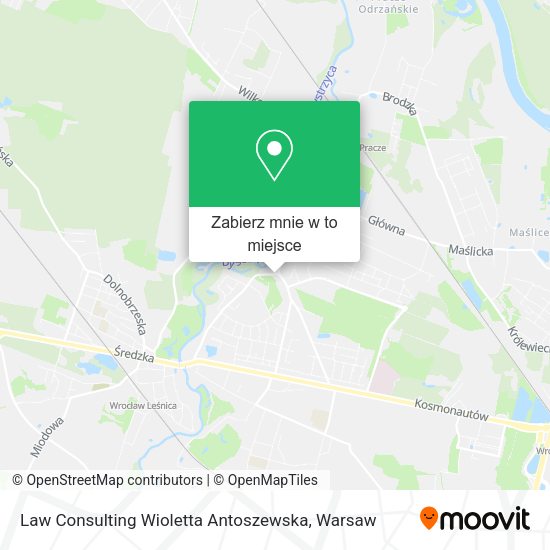 Mapa Law Consulting Wioletta Antoszewska