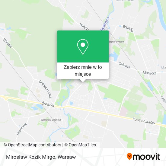 Mapa Mirosław Kozik Mirgo