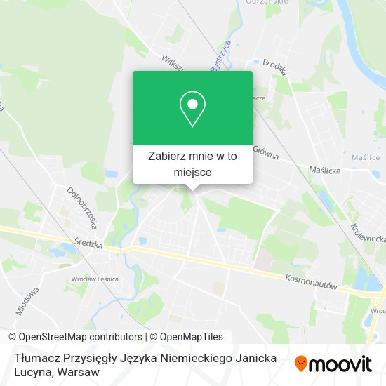 Mapa Tłumacz Przysięgły Języka Niemieckiego Janicka Lucyna