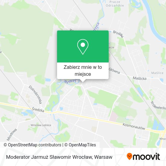 Mapa Moderator Jarmuż Sławomir Wrocław