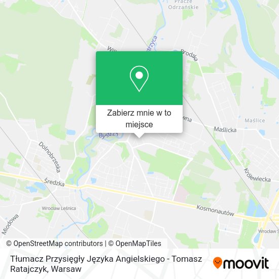 Mapa Tłumacz Przysięgły Języka Angielskiego - Tomasz Ratajczyk