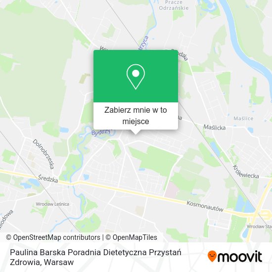 Mapa Paulina Barska Poradnia Dietetyczna Przystań Zdrowia