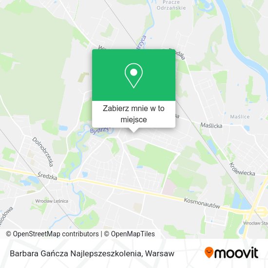 Mapa Barbara Gańcza Najlepszeszkolenia