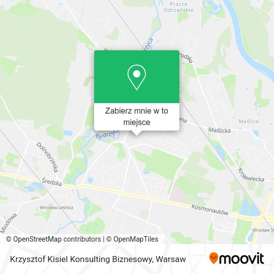 Mapa Krzysztof Kisiel Konsulting Biznesowy