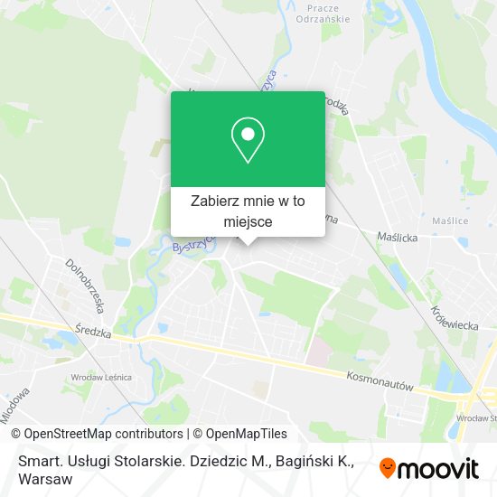 Mapa Smart. Usługi Stolarskie. Dziedzic M., Bagiński K.