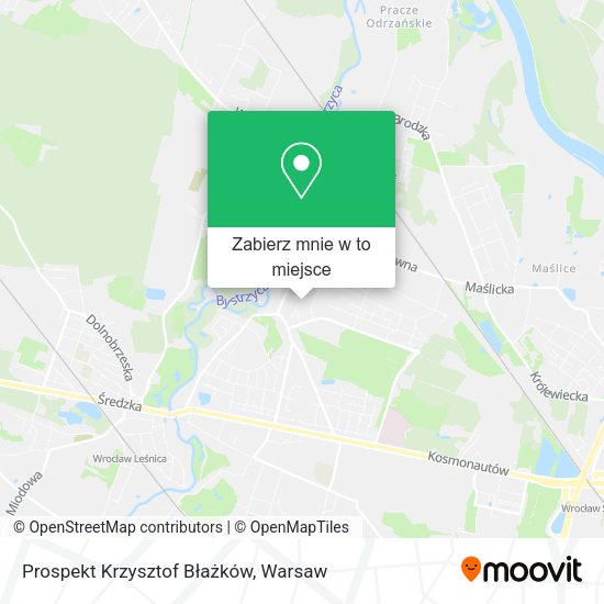 Mapa Prospekt Krzysztof Błażków