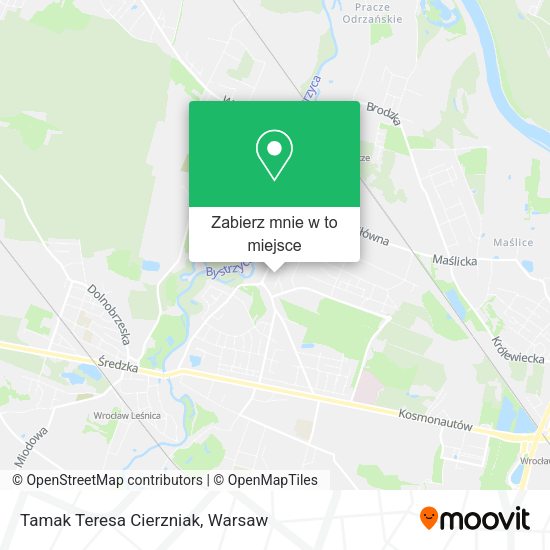 Mapa Tamak Teresa Cierzniak