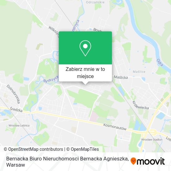 Mapa Bernacka Biuro Nieruchomosci Bernacka Agnieszka