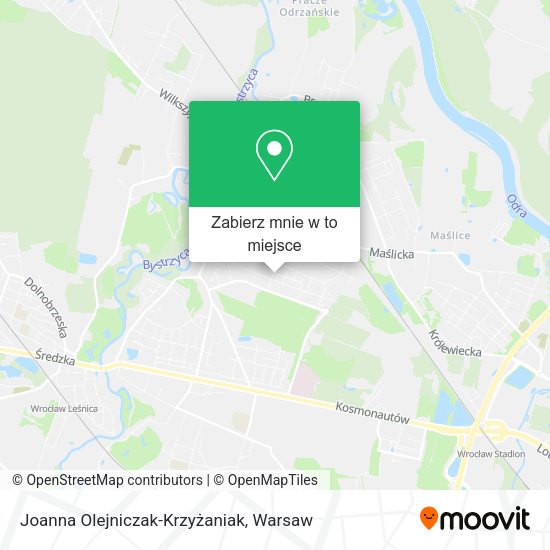 Mapa Joanna Olejniczak-Krzyżaniak