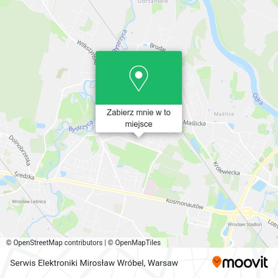 Mapa Serwis Elektroniki Mirosław Wróbel