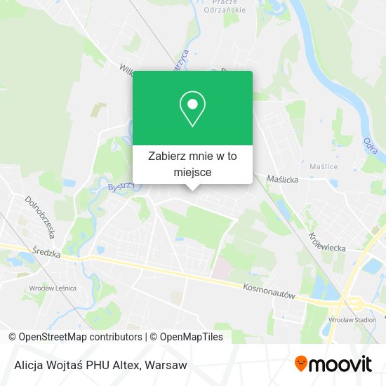 Mapa Alicja Wojtaś PHU Altex