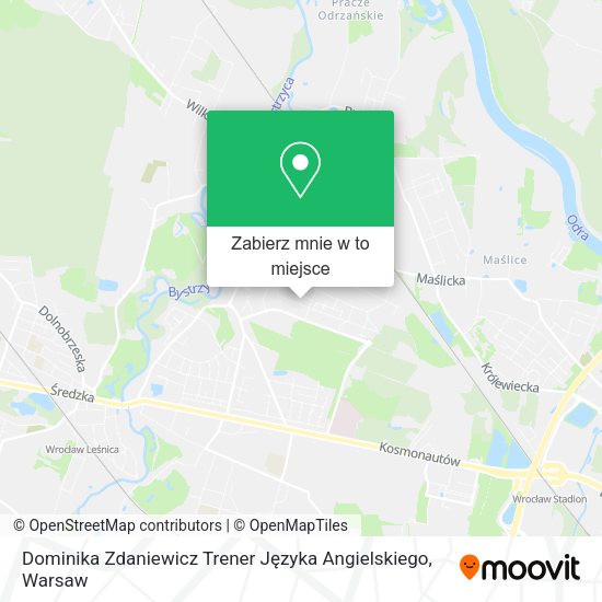 Mapa Dominika Zdaniewicz Trener Języka Angielskiego