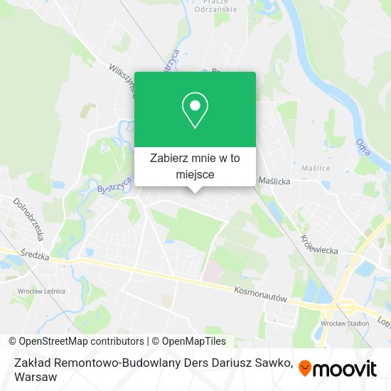 Mapa Zakład Remontowo-Budowlany Ders Dariusz Sawko