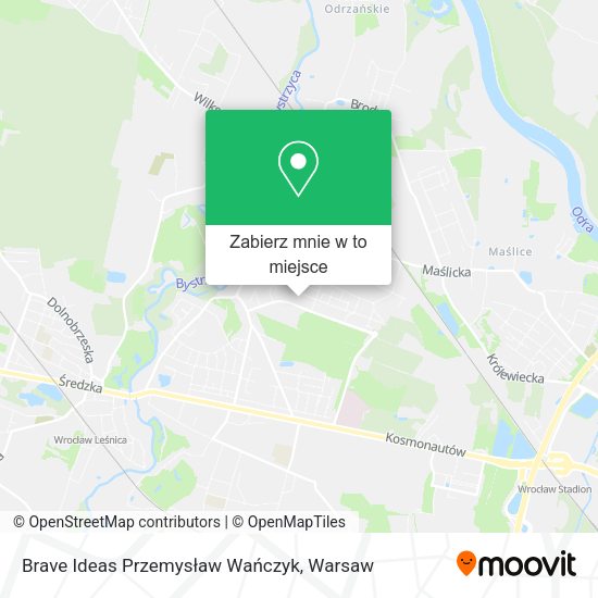 Mapa Brave Ideas Przemysław Wańczyk