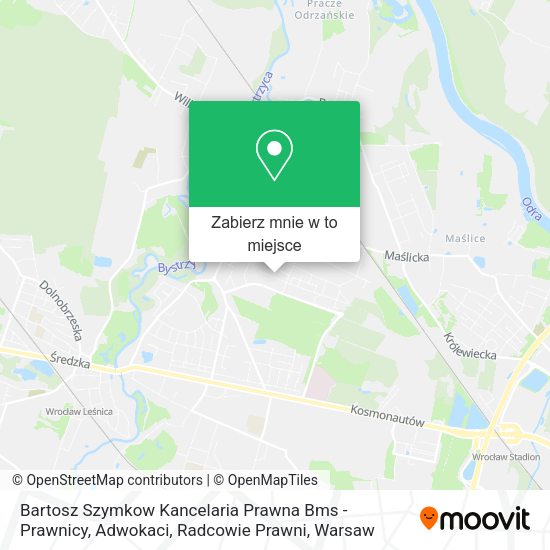 Mapa Bartosz Szymkow Kancelaria Prawna Bms - Prawnicy, Adwokaci, Radcowie Prawni