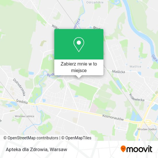 Mapa Apteka dla Zdrowia