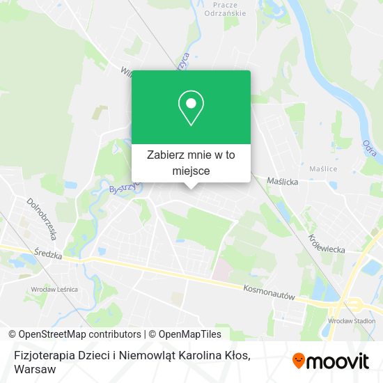 Mapa Fizjoterapia Dzieci i Niemowląt Karolina Kłos