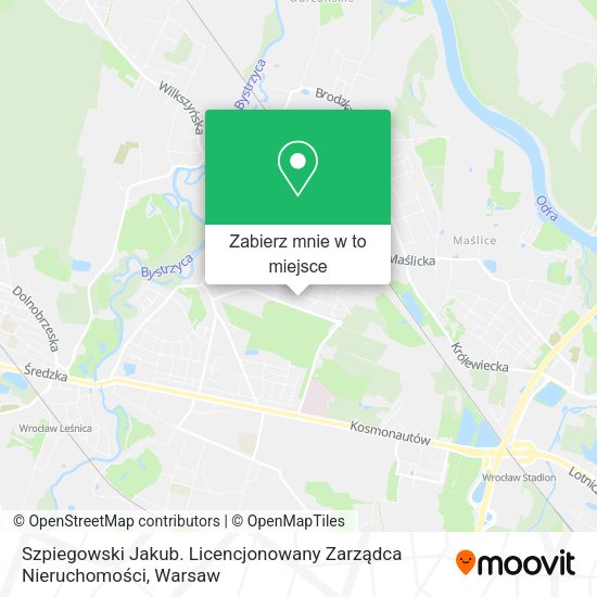 Mapa Szpiegowski Jakub. Licencjonowany Zarządca Nieruchomości