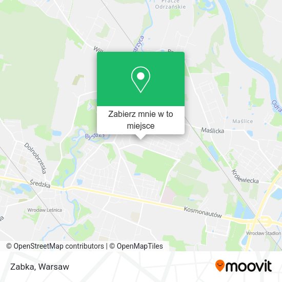 Mapa Zabka