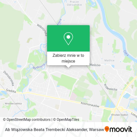 Mapa Ab Wiązowska Beata Trembecki Aleksander