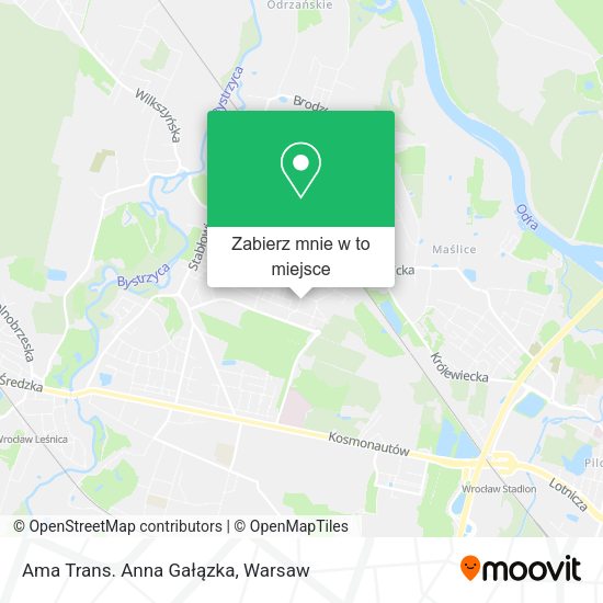 Mapa Ama Trans. Anna Gałązka