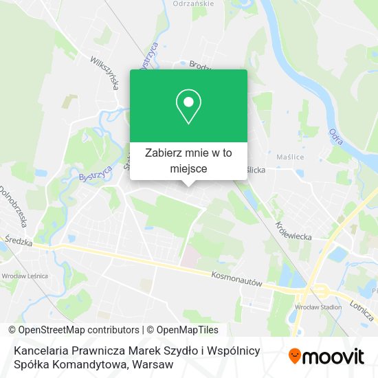 Mapa Kancelaria Prawnicza Marek Szydło i Wspólnicy Spółka Komandytowa