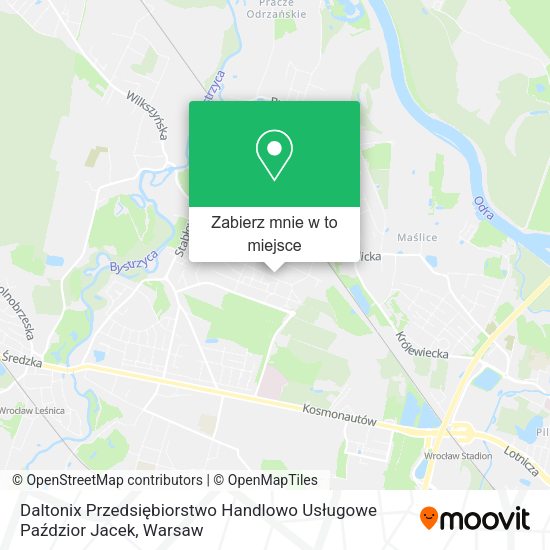 Mapa Daltonix Przedsiębiorstwo Handlowo Usługowe Paździor Jacek