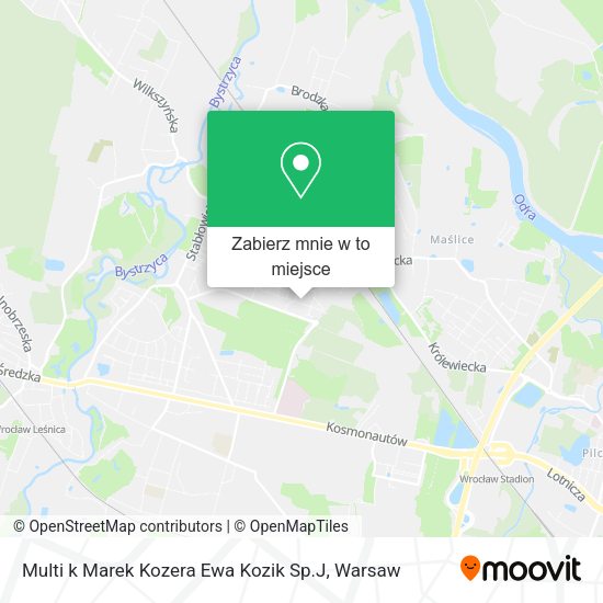 Mapa Multi k Marek Kozera Ewa Kozik Sp.J