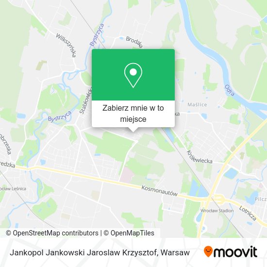 Mapa Jankopol Jankowski Jaroslaw Krzysztof