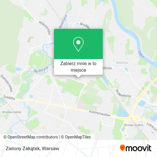 Mapa Zielony Zakątek