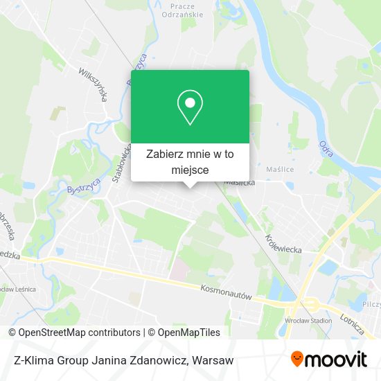 Mapa Z-Klima Group Janina Zdanowicz