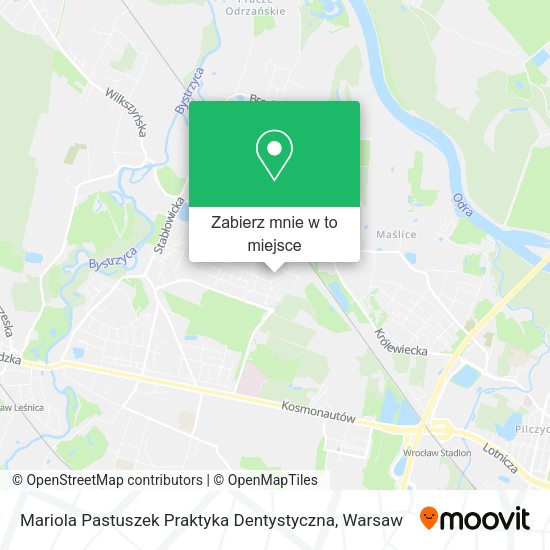 Mapa Mariola Pastuszek Praktyka Dentystyczna