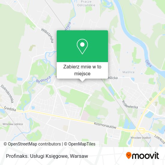 Mapa Profinaks. Usługi Księgowe