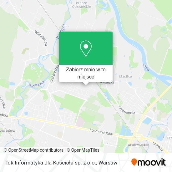 Mapa Idk Informatyka dla Kościoła sp. z o.o.