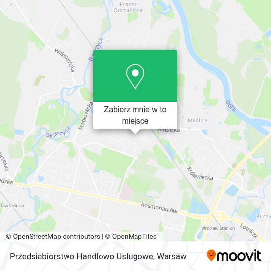 Mapa Przedsiebiorstwo Handlowo Uslugowe