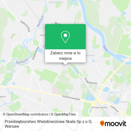 Mapa Przedsiębiorstwo Wielobranżowe Skała Sp z o O