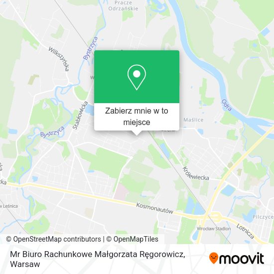 Mapa Mr Biuro Rachunkowe Małgorzata Ręgorowicz