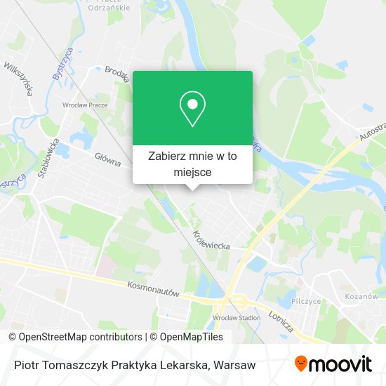 Mapa Piotr Tomaszczyk Praktyka Lekarska