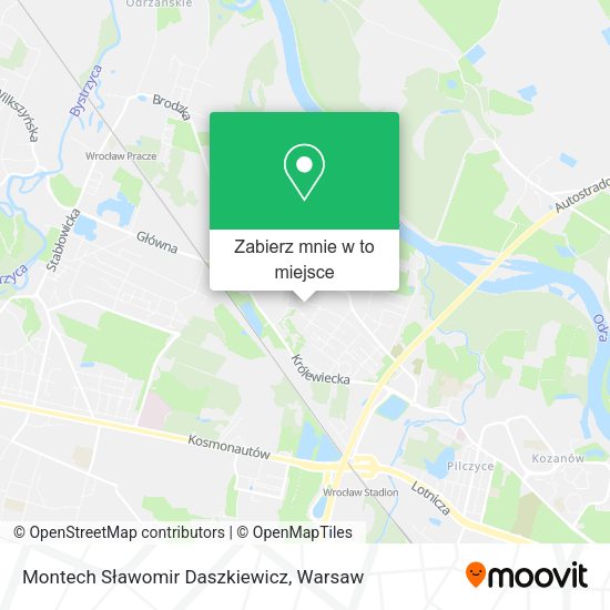 Mapa Montech Sławomir Daszkiewicz