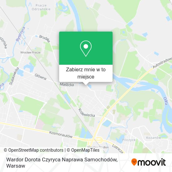 Mapa Wardor Dorota Czyryca Naprawa Samochodów