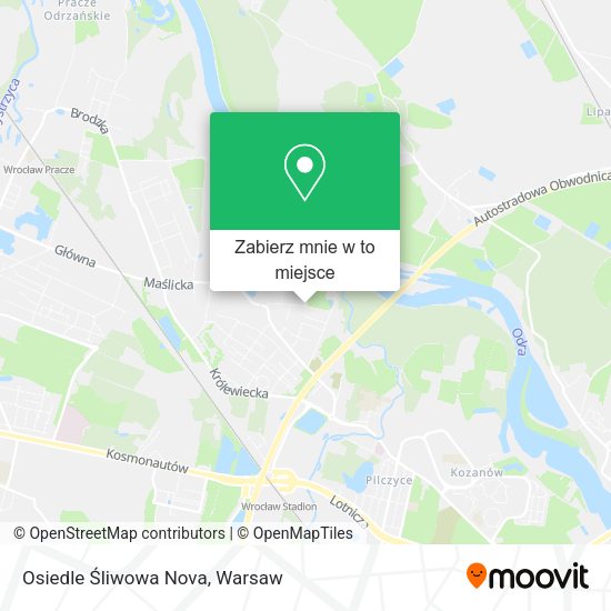 Mapa Osiedle Śliwowa Nova