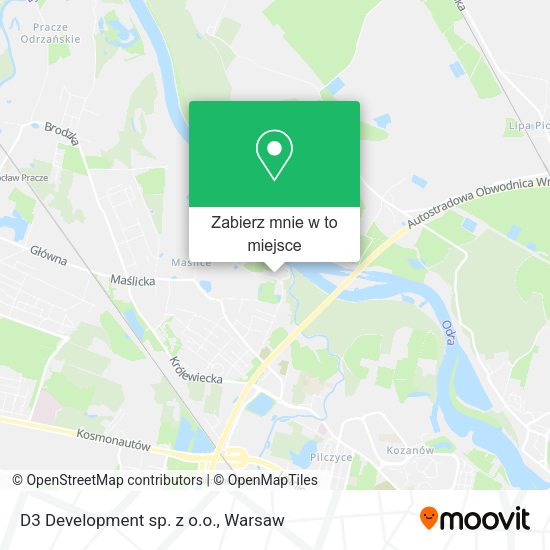 Mapa D3 Development sp. z o.o.