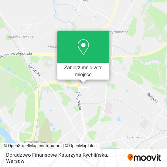 Mapa Doradztwo Finansowe Katarzyna Rychlińska