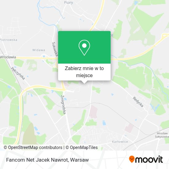 Mapa Fancom Net Jacek Nawrot