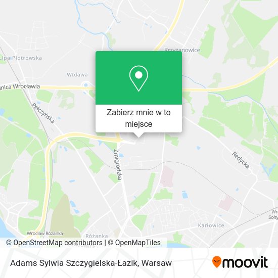 Mapa Adams Sylwia Szczygielska-Łazik